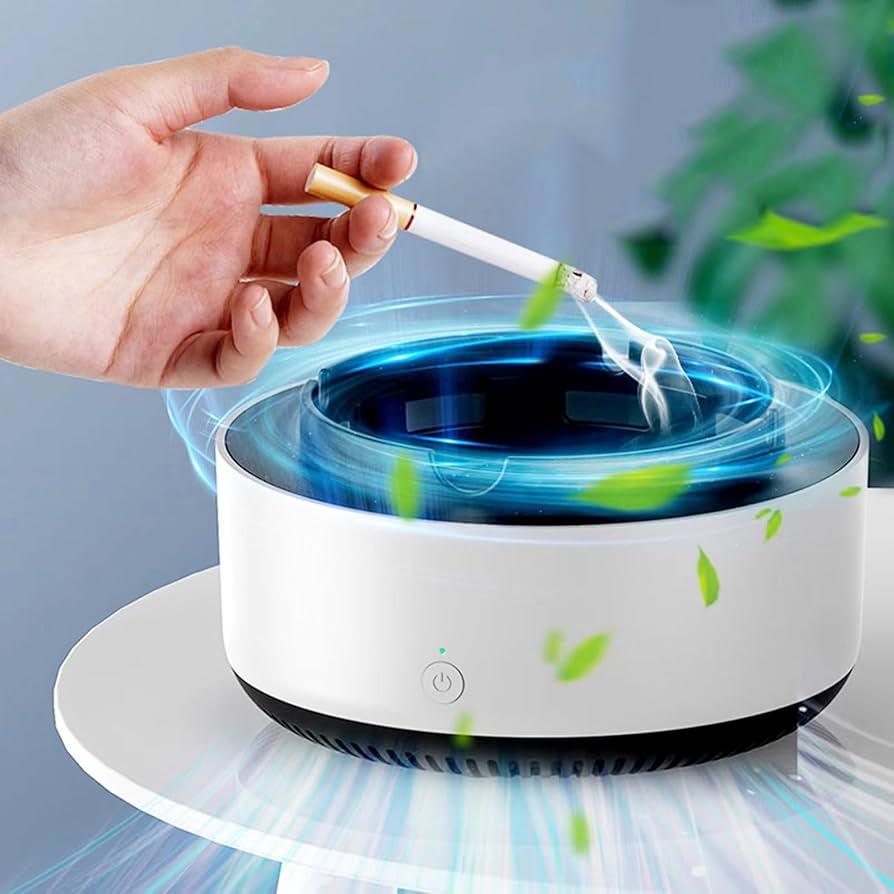 SmokeClean Pro – Purificador Portátil Anti-Humo con Filtro de Algodón