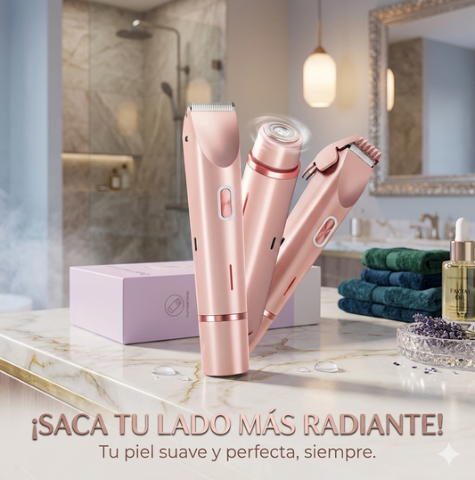 Rasuradora Femenina 2 en 1 para Depilación Suave