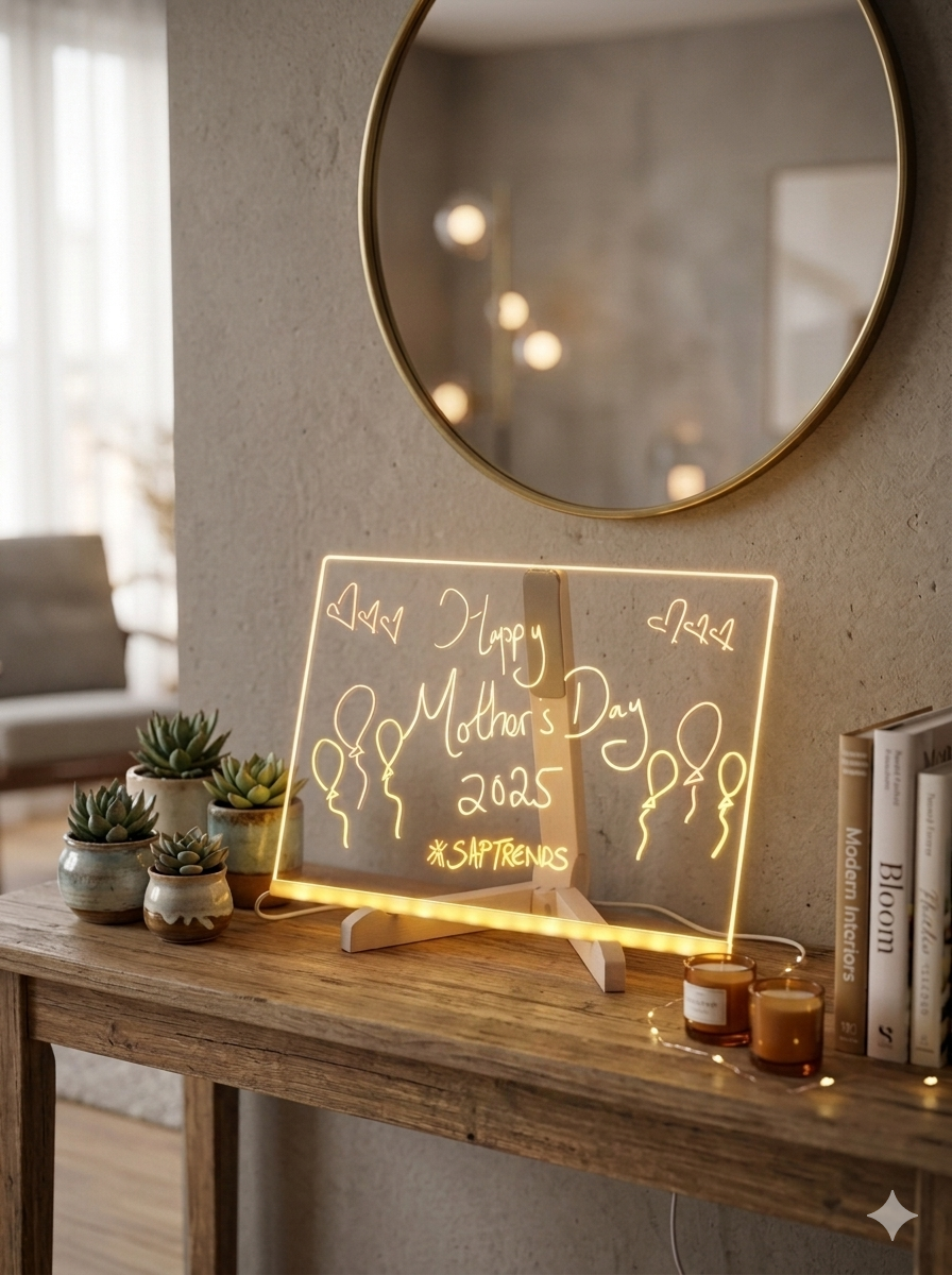 Pizarra Mágica Luminosa LED Escribe, Dibuja y Decora